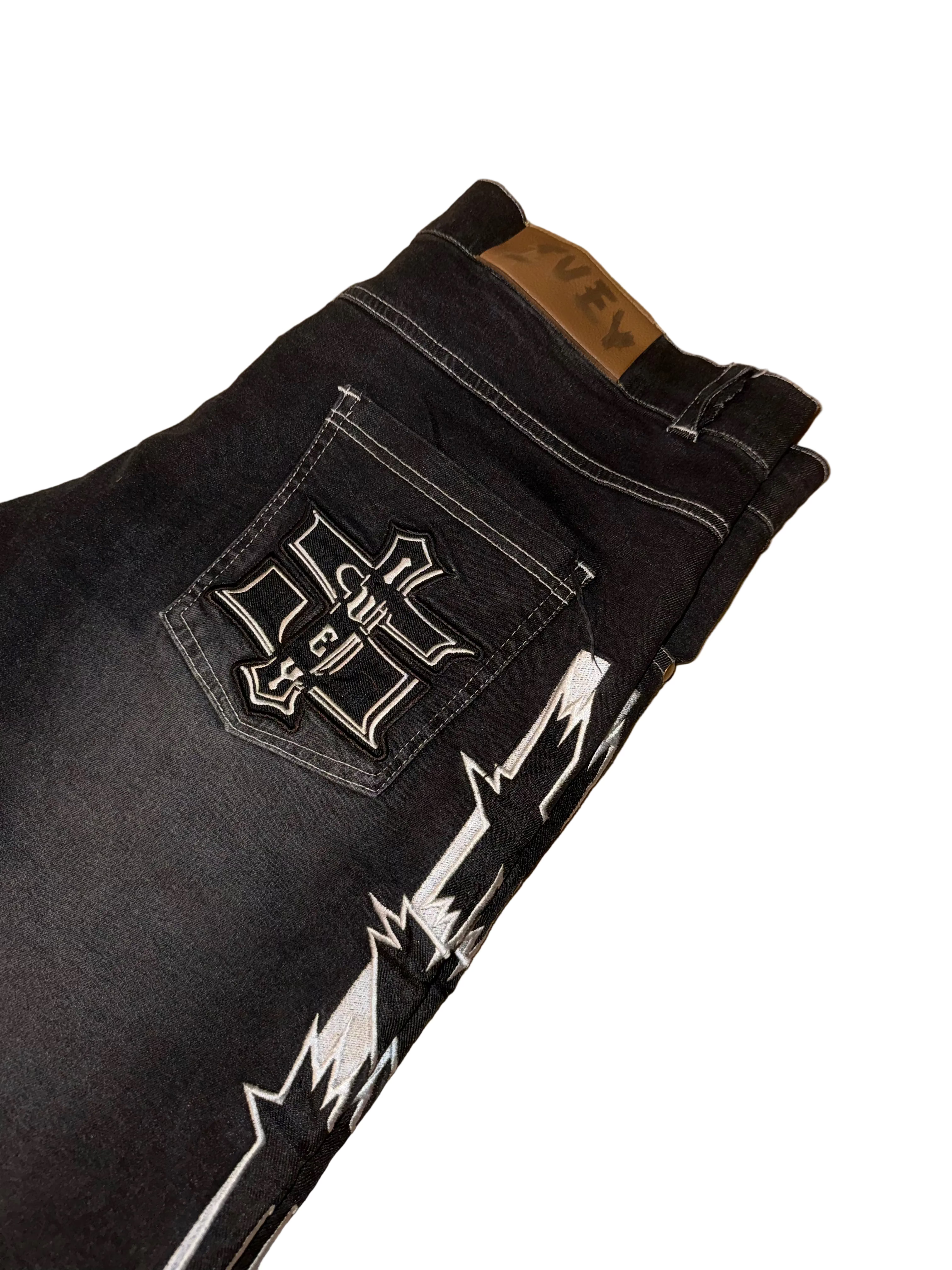 Battle Jean Shorts